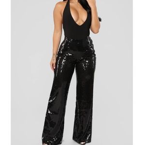 Womens Sequin Pants